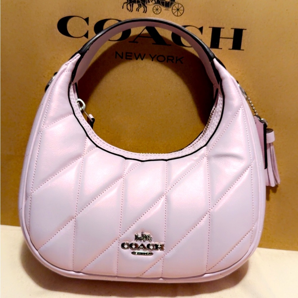 Coach Carmen Quilted Leather Shoulder Bag - Picture 3 of 7